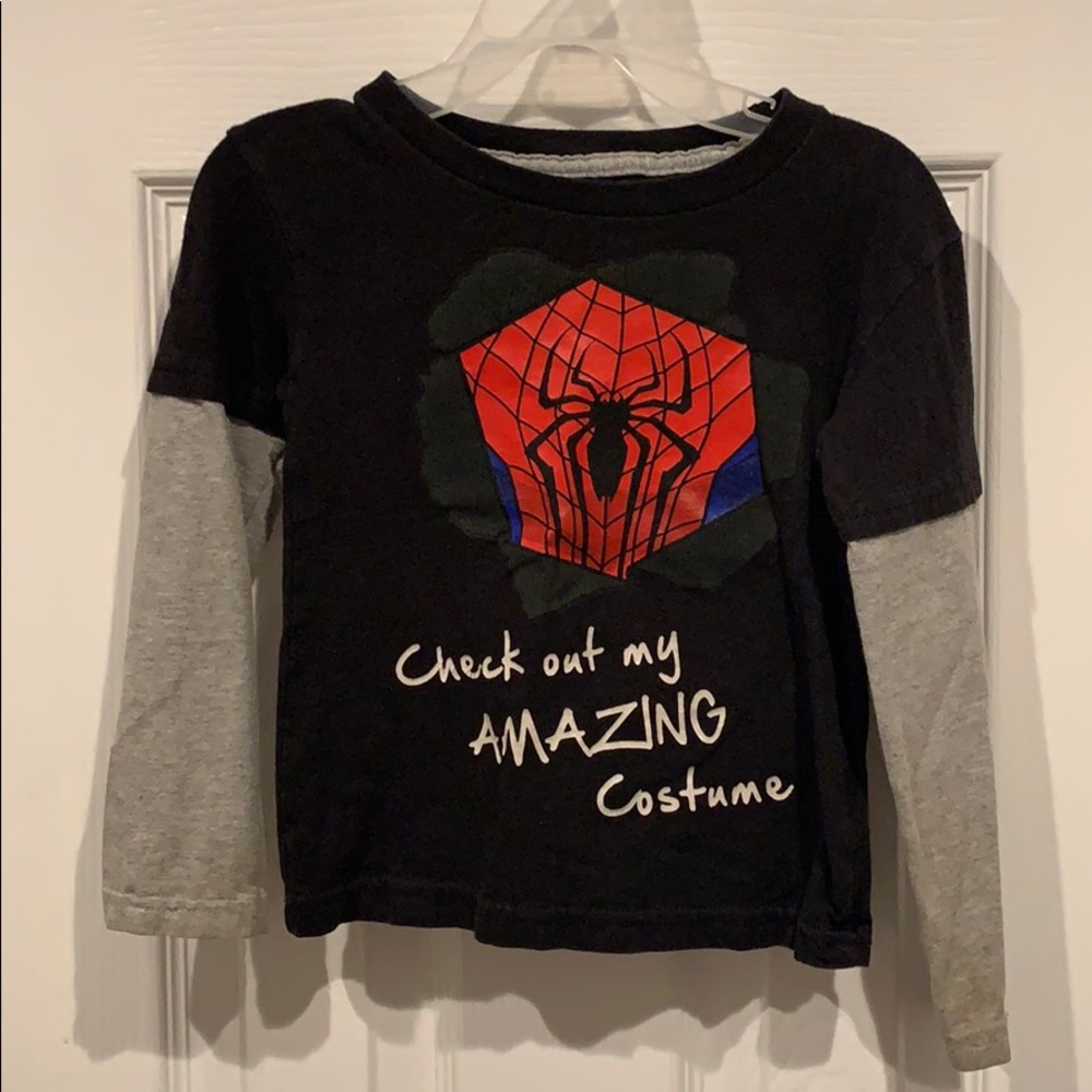 Spiderman long-sleeve tee shirt